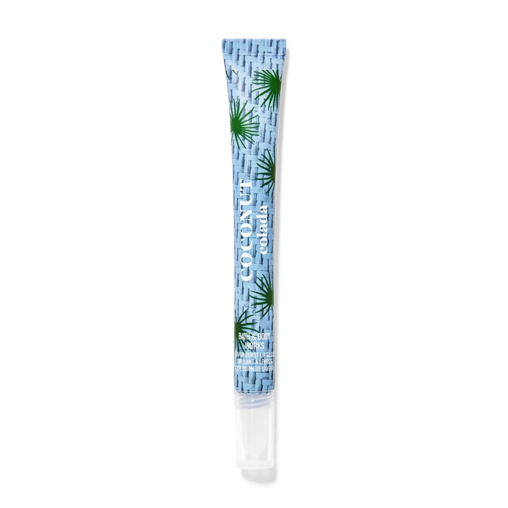 ❤️6/$27❤️ Bath & Body Works Flavor Burst Lip Gloss—
Coconut Colada